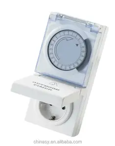 Outdoor Programmable Mechanical Timer with Waterproof Function, Suitable for Many Countries