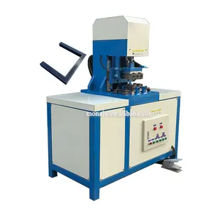 90 degree angle steel pipe Beveling Cutting Machine | Iron square tube notching cutting machine for Door frame