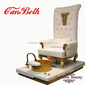 金色国王宝座修脚椅与金色全套温泉椅 CB-FP007