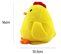 Jouet en peluche poulet vibrant avec module sonore et enregistrement MP3