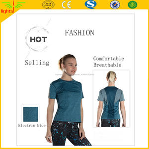 Seguridad reflectante reflectante personalizado impreso barato al por mayor de la camiseta/glow in the dark camiseta - Product Image 5