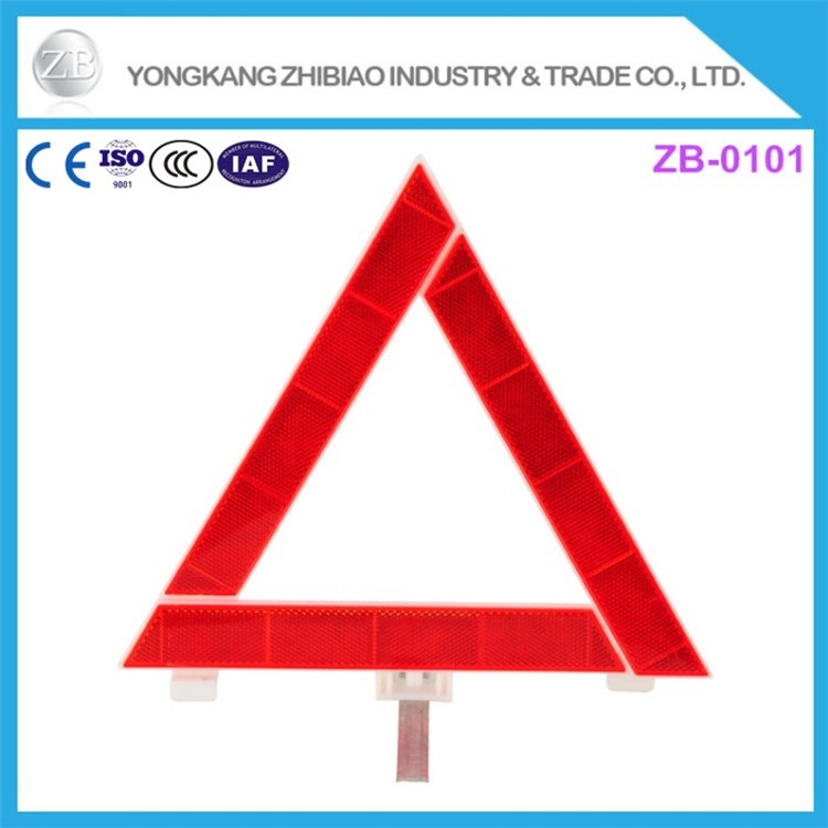 Аварийного светоотражающие треугольник для автомобиля