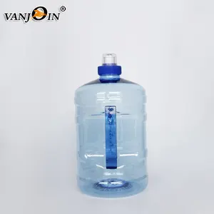 Botella de agua deportiva para gimnasio, 2 litros, 3 litros, gran capacidad, sin BPA, de plástico a prueba de fugas, con correa de transporte fácil