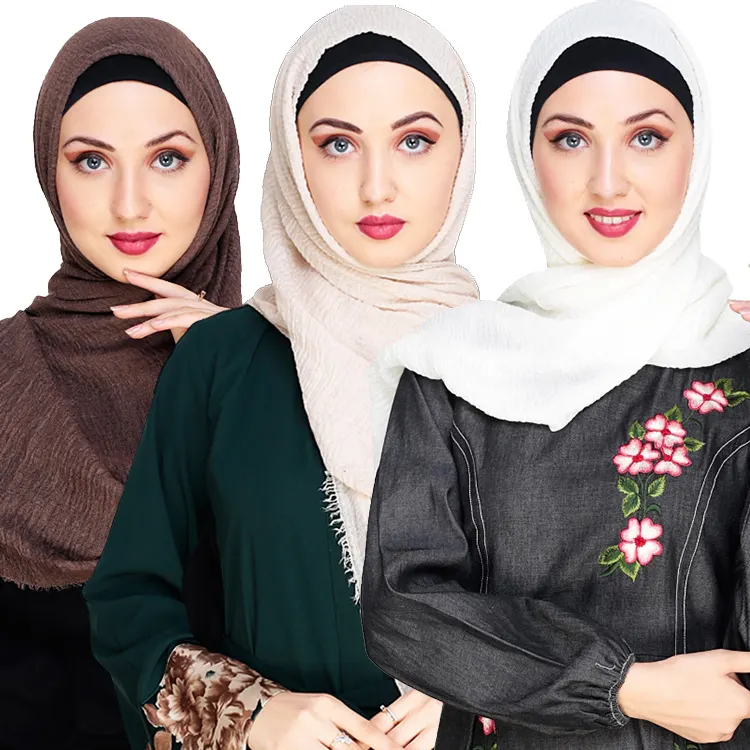 Venta al por mayor la oración musulmana chal moda Tallit Dubai mantón del Hijab Pañuelo cuadrado