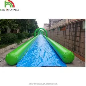 Giant inflatable slide the city splash belly water tube slide