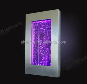 Wasser Blase Wand Mit Veränderbar Farben Led Licht indoor brunnen wasser feature wand blase wasser panel