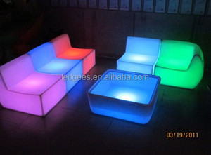 كرسي حديث RGB مع إضاءة نوادي ليلية لطاولات الأريكة-أثاث للمناسبة التجارية الخارجية - Product Image 6