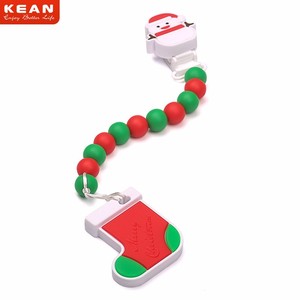SANS BPA de Qualité Alimentaire Silicone <span class=keywords><strong>Sucette</strong></span> Clip, Attache Tétine Clip Pour Bébé de <span class=keywords><strong>Dentition</strong></span> - Product Image 6