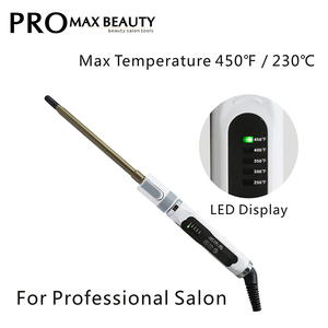 Baguette professionnelle de <span class=keywords><strong>curling</strong></span> automatique de cheveux de bigoudi de <span class=keywords><strong>petit</strong></span> pain mince de baril de marque de distributeur po - Product Image 4