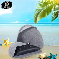Sombrilla portátil Amazon, sombrilla plegable, Mini tienda de playa con almohada para exteriores