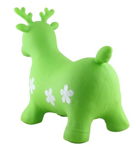 थोक Inflatable कूदते घोड़ा पीवीसी उछल पशु खिलौने बच्चों के लिए - Product Image 4