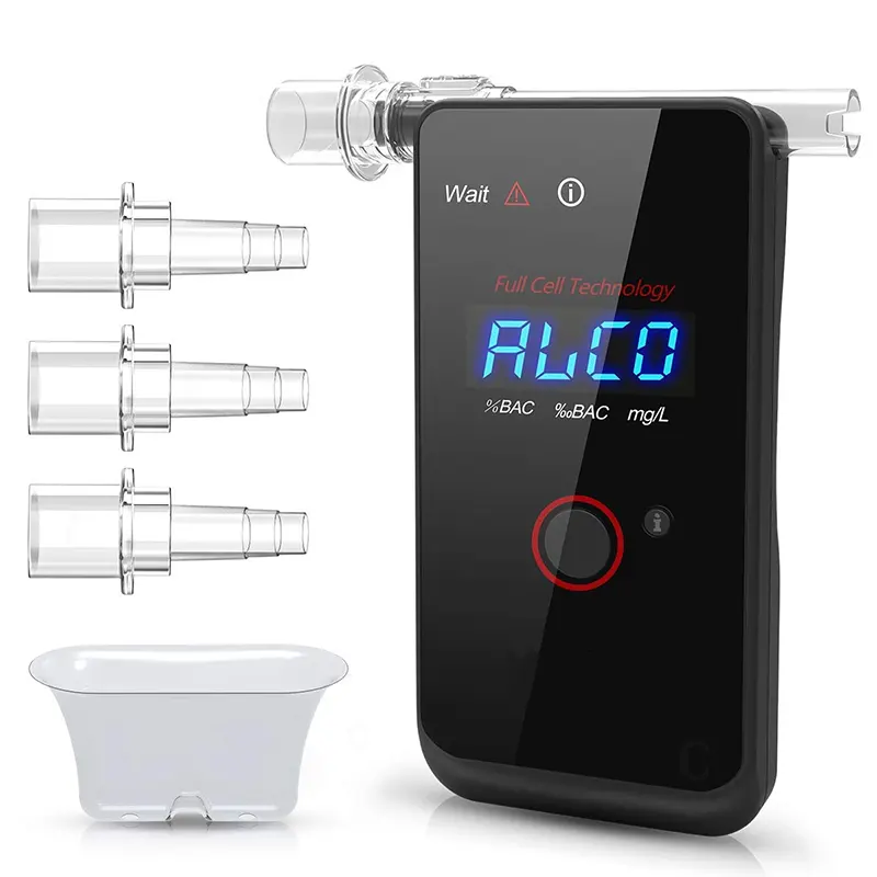 Top Quality alcohol breath tester price with great Fuel Cell sensor 2020