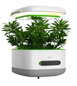 Lampe de culture intérieure pour plantes, pot avec éclairage led, hydroponique, intelligent, pour jardin, nouveau produit, 2018