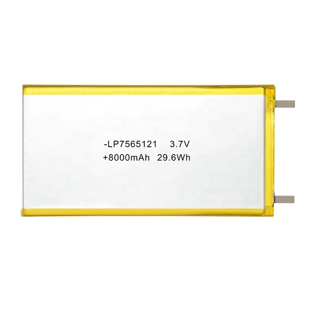 3.7v 8000mAh Lipo Battery Lithium Polymer Battery Lipo for Power Bank Tablet