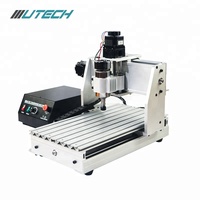 Mesin Ukir Mini CNC Router Perhiasan Logam Gantungan Kunci Kayu Serba Guna Berkualitas Tinggi