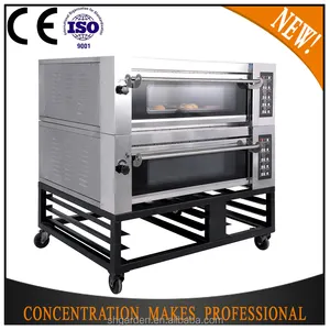 YXD hoge kwaliteit CE ISO dek elektrische brood 2-deck elektrische oven