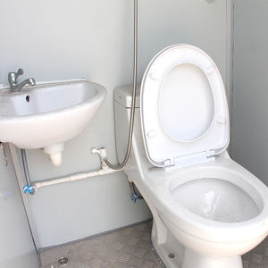 Las mejores ofertas de baños públicos portátiles móviles usados para acampar <span class=keywords><strong>con</strong></span> panel sándwich prefabricado a la venta - Product Image 6