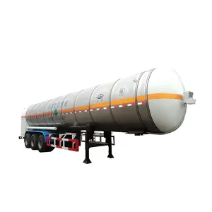 Hochvakuum-Mehr schicht isolierung 27 m3 Cryogenic Liquid CO2 Tank Truck Sattel auflieger