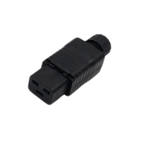 Adaptateur mâle-femelle IEC 60320 C13 C14 C15 C19, assemblage de prise
