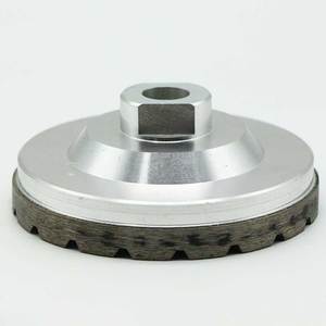 Herramienta abrasiva de molienda de <span class=keywords><strong>copa</strong></span> de diamante de doble fila de alto rendimiento, corte de aluminio vitrificado, desbarbado, resina en forma de <span class=keywords><strong>copa</strong></span> de cerámica - Product Image 2