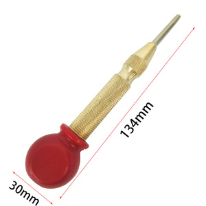 HSS Localizer Automatic Center Punch High Hardness Window Breaker Safety <strong>Hammer</strong> with Cushion Cap and Adjustable Impact - Product Image 6