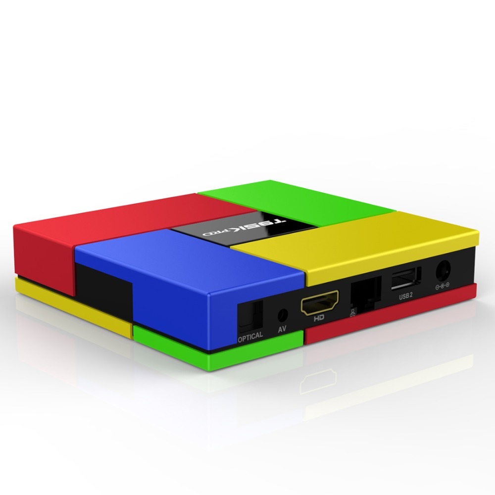 Android 6.0 Amlogic S912 smart tv caja 3 gb ram 16 GB rom Octa Core 4 K soporte Bluetooth 4.0 t95k pro