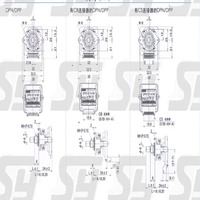 TOSOKU Japon Commutateur de bande Code numérique Commutateur rotatif DPP 02H