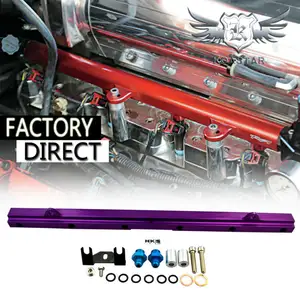 トップ販売のための車のインテークレールインジェクタ燃料rb26( 紫色)
