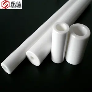 ZrO2 ceramic OEM/ODM polishing industrial zirconia ceramic pipe