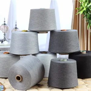 direct buy china wholesale 100% polyester ring spun yarn / melange polyester spun yarn / dyed polyester yarn