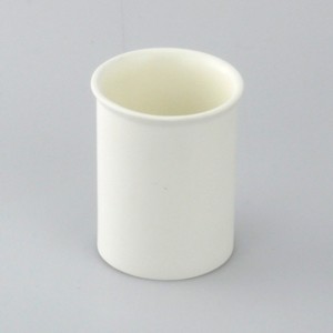 In Stock Poly White Cylinder Shape Bathroom Accessories - Product Image 6