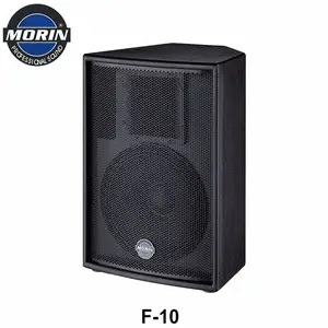 Speaker Profesional 10 Inci dengan Tingkat Daya 200W, 8Ohm untuk Disko dan Rapat Morin F-10