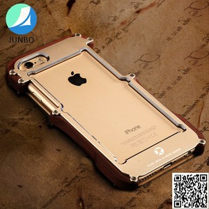 Nuevo diseño <span class=keywords><strong>Original</strong></span> Rjust madera marco de parachoques del metal de aluminio de nuevo caso para El <span class=keywords><strong>Iphone</strong></span> <span class=keywords><strong>6</strong></span> más - Product Image 4