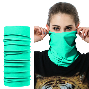 Multifonctionnel Tube <span class=keywords><strong>Cyclisme</strong></span> Plaine Rouge Noir Solide Bleu Vert Impression Vierge Tubulaire Sans Couture Bandana - Product Image 6