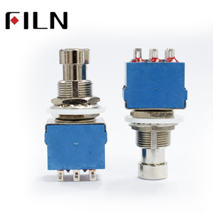 9 Pin Chuyển Đổi Cây Đàn Hiệu Ứng Effects Pedal Box Stomp Chân Chốt 3PDT Chuyển Đúng Bypass - Product Image 6