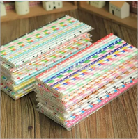 Pailles en papier jetables Jiayan JY0960 de couleur blanche, de qualité supérieure, populaires, biodégradables, écologiques, durables, 197 mm