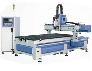 UC-481 carpintaria automática com atc 3d cnc, máquina roteadora para móveis fresagem cnc acrílico