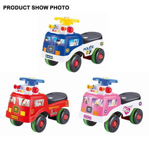 JK TOYS-camión <span class=keywords><strong>de</strong></span> <span class=keywords><strong>bomberos</strong></span> para niños, juguete con música y luz <span class=keywords><strong>de</strong></span> policí<span class=keywords><strong>a</strong></span> - Product Image 1