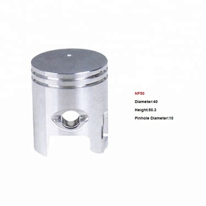 Phụ Tùng Xe Máy Bộ Pít-tông Chất Lượng Cao Phụ Kiện Xe Máy Sử Dụng Cho <span class=keywords><strong>NF50</strong></span> - Product Image 1