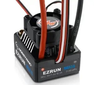 Hobbywing EZRUN MAX10 BEC Tahan Air 2-3 S Brushless ESC