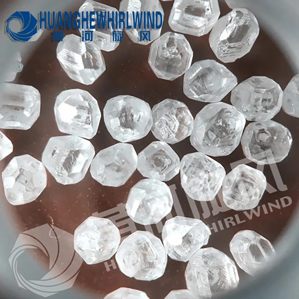 Perles synthétiques naturelles non découpées, cz, diamant HPHT de laboratoire, africaines du sud, adultes en vente