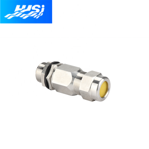 Satın 1 1/2 "NPT Hazloc alanı ATEX tek sıkıştırma zırhlı kablo rakorları patlamaya dayanıklı Ex D/e/tb aleve dayanıklı kablo rakorları SS304 - Product Image 3