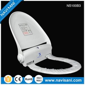 Película sanitario público cierre suave asiento del inodoro tapa del inodoro limpio - Product Image 1