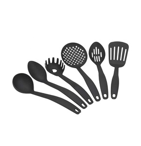 Utensílio de cozinha de plástico, conjunto de utensílios de cozinha com chipe antiaderente, 6 peças - Product Image 4