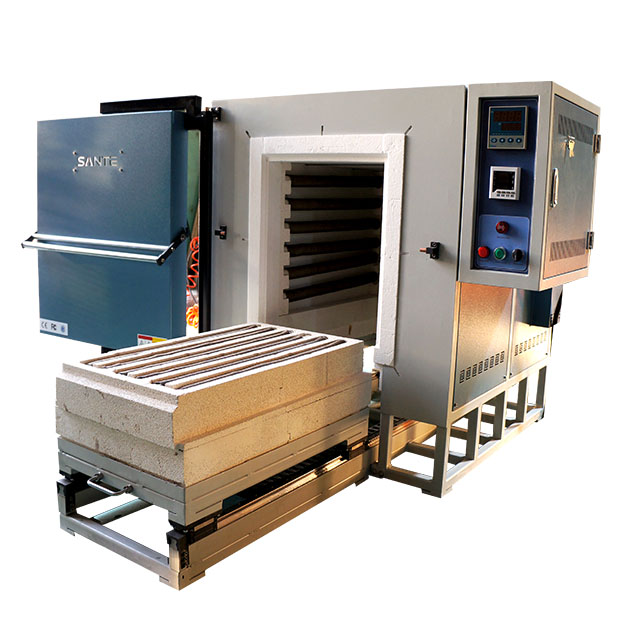 Небольшая нижняя часть автомобиля 1200 градусов пятисторонний нагревательный элемент промышленная печь