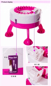 Macchina per Maglieria Automatica per Bambine, Giocattolo <span class=keywords><strong>Fai</strong></span>-<span class=keywords><strong>da</strong></span>-Te per Sogni Creativi e Intelligenza - Product Image 5