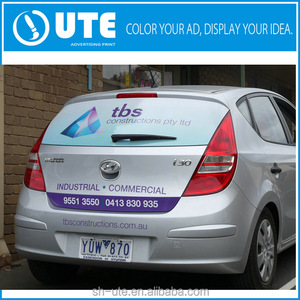 Perforated One Way Vision Mesh Vinyl / <strong>Car</strong> Window Advertising <strong>Decals</strong> - Product Image 4