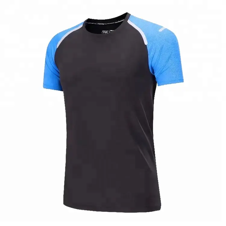 Custom Men Athletic Wear Gym T Shirt Male Fitness Workout Sports Shirt