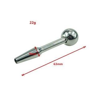 Giocattolo medico del sesso del tubo uretrale per principianti di piccola dimensione dell'acciaio inossidabile di 4*63mm - Product Image 2
