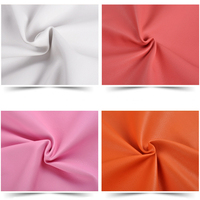 100 Bahan Mikrofiber Poliuretan Pelapis Vegan Kulit Sintetis Buatan Tiruan PVC PU untuk Pakaian
